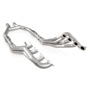 Ford Mustang Performance Exhaust - Stainless Works - Long Tube Headers 1-7/8in Primaries High-Flow Cats 3in H-Pipe - `11-`14